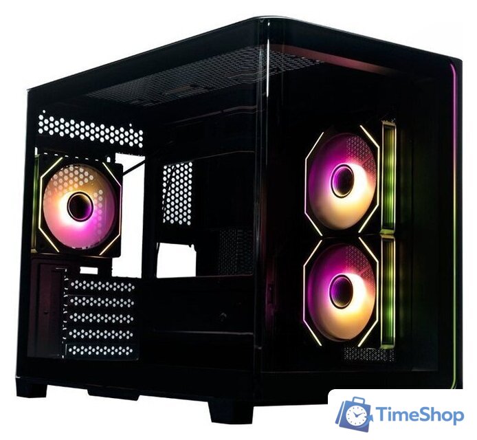 Корпус XASTRA QR600M 3ARGB C10-UC (черный) - Изображение №1 — Интернет-магазин Time-Shop