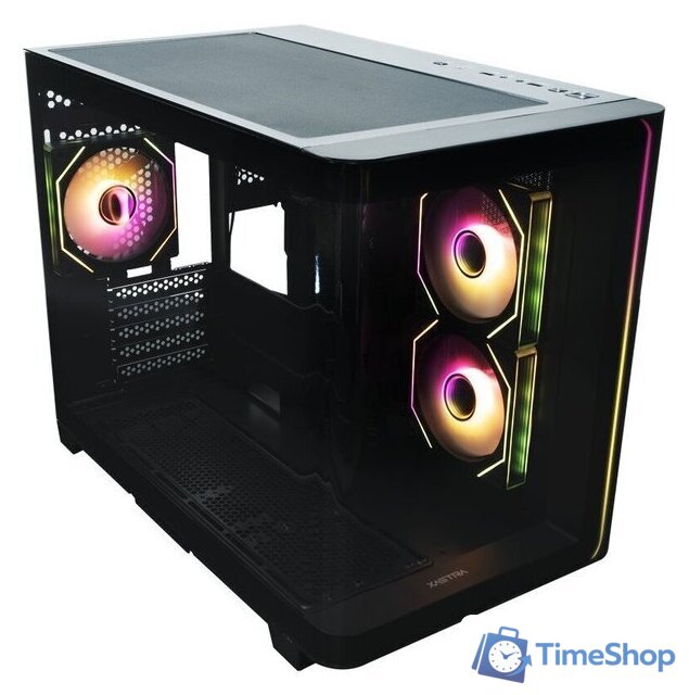 Корпус XASTRA QR600M 3ARGB C10-UC (черный) - Изображение №2 — Интернет-магазин Time-Shop