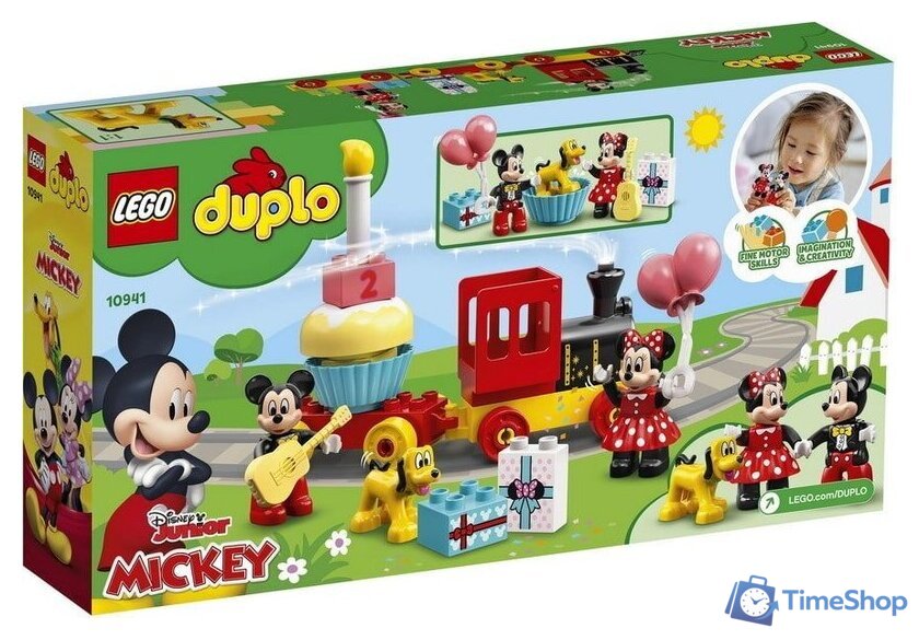 Конструктор LEGO Duplo 10941 Праздничный поезд Микки и Минни - Изображение №2 — Интернет-магазин Time-Shop