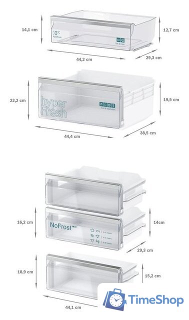 Холодильник Siemens KI86NVFE0 - Изображение №9 — Интернет-магазин Time-Shop
