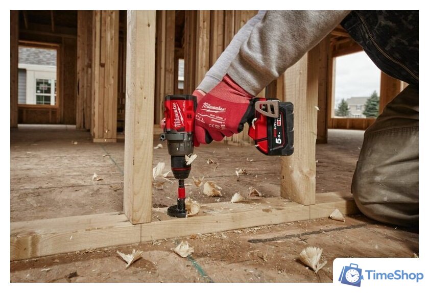 Дрель-шуруповерт Milwaukee M18 FUEL M18FDD3-502X 4933479863 (с 2-мя АКБ 5 Ач, кейс) - Изображение №21 — Интернет-магазин Time-Shop