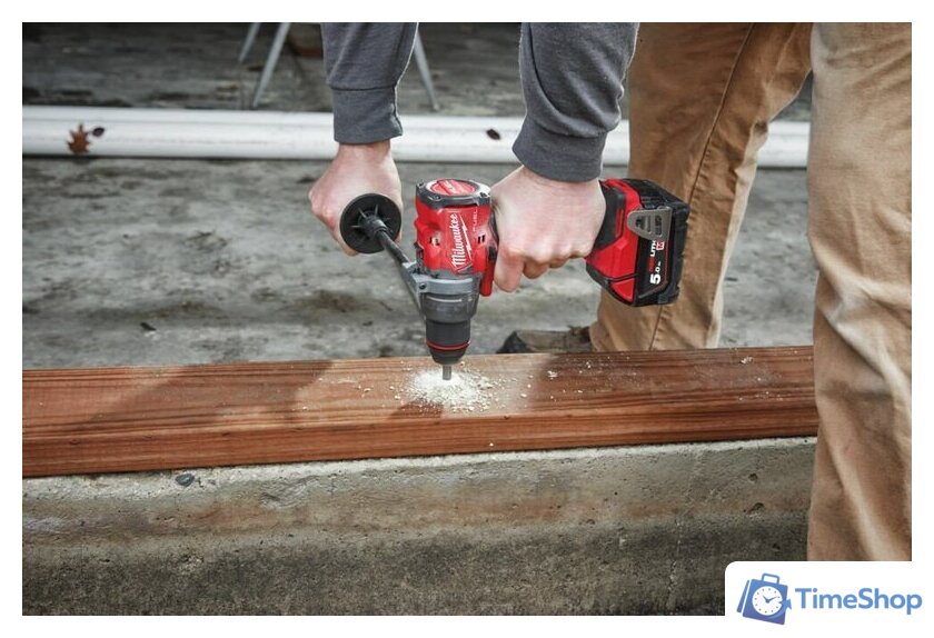 Дрель-шуруповерт Milwaukee M18 FUEL M18FDD3-502X 4933479863 (с 2-мя АКБ 5 Ач, кейс) - Изображение №20 — Интернет-магазин Time-Shop