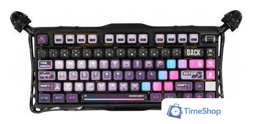 Клавиатура Gravastar Mercury K1 Pro Special Edition Cyberpunk (GravaStar x Kailh Speedy Mint) - Изображение №1 — Интернет-магазин Time-Shop