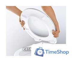 Сиденье для унитаза Grohe Bau 39493000 - Изображение №5 — Интернет-магазин Time-Shop