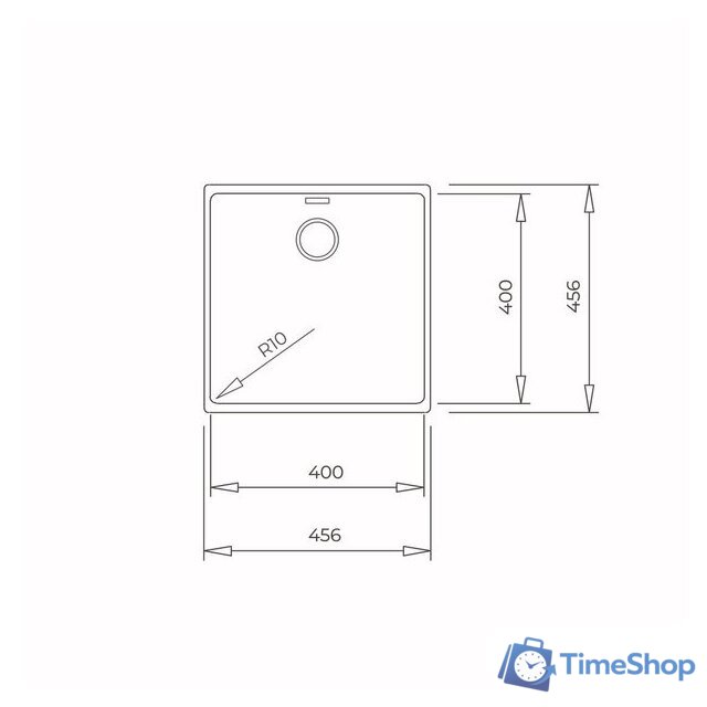 Кухонная мойка TEKA Radea R10 40.40 M-TG 115230048 (карбон) - Изображение №2 — Интернет-магазин Time-Shop