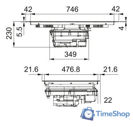Варочная панель Franke Maris 2gether Minimal Black FMA 8381 HI 340.0705.228 - Изображение №8 — Интернет-магазин Time-Shop