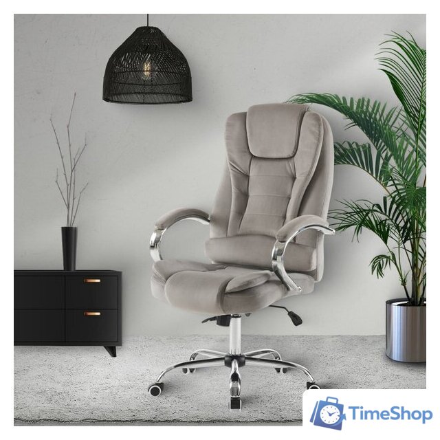 Офисное кресло Mio Tesoro Тероль AF-C7681V (серый) - Изображение №7 — Интернет-магазин Time-Shop