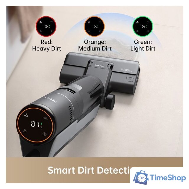 Вертикальный моющий пылесос Dreame H12S AE wet and dry Vacuum Cleaner (международная версия) - Изображение №3 — Интернет-магазин Time-Shop