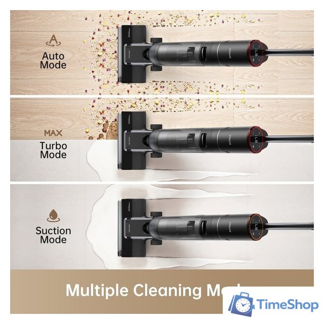 Вертикальный моющий пылесос Dreame H12S AE wet and dry Vacuum Cleaner (международная версия) - Изображение №4 — Интернет-магазин Time-Shop