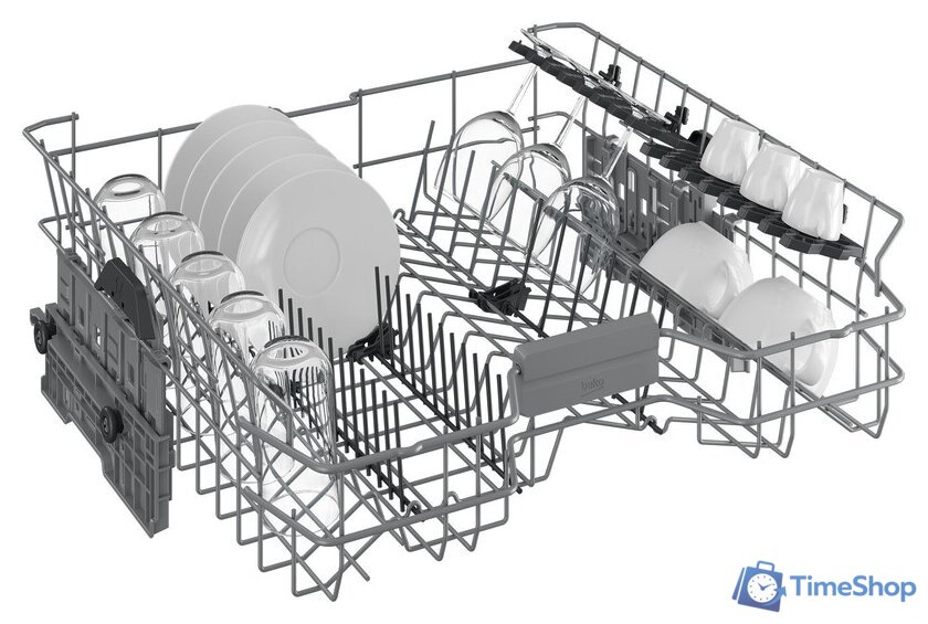 Отдельностоящая посудомоечная машина BEKO BDFN26530W - Изображение №5 — Интернет-магазин Time-Shop