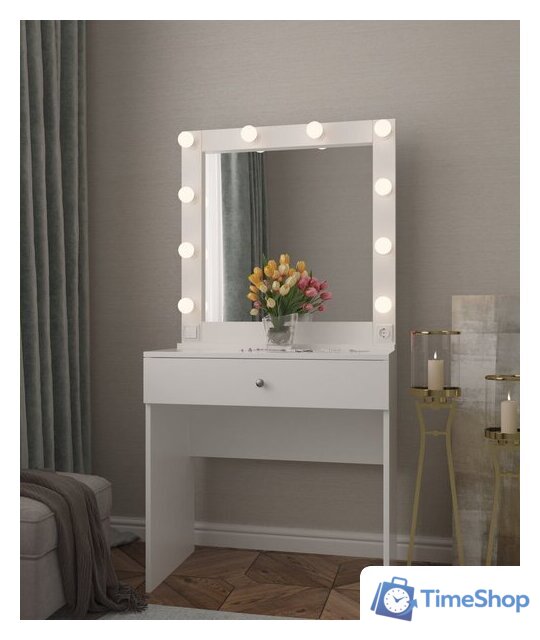 Туалетный столик с зеркалом Мир Мебели SV-11 - Изображение №1 — Интернет-магазин Time-Shop