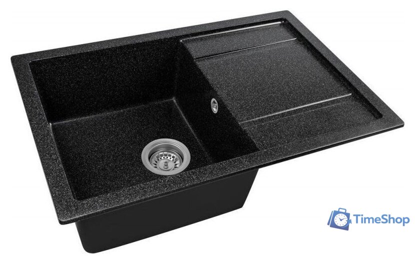 Кухонная мойка Saniteco Fama (черный) - Изображение №7 — Интернет-магазин Time-Shop