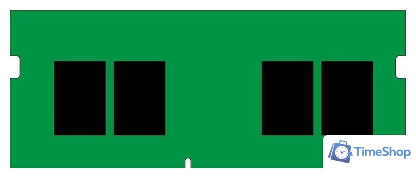 Оперативная память Kingston ValueRAM 8ГБ DDR4 SODIMM 3200 МГц KVR32S22S8/8WP - Изображение №2 — Интернет-магазин Time-Shop