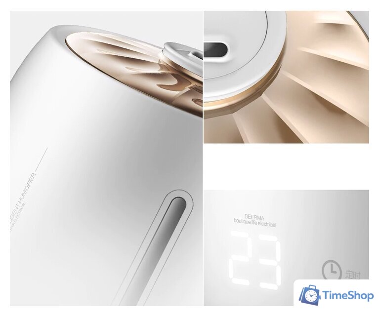 Увлажнитель воздуха Deerma DEM-F600 (международная версия, белый) - Изображение №6 — Интернет-магазин Time-Shop