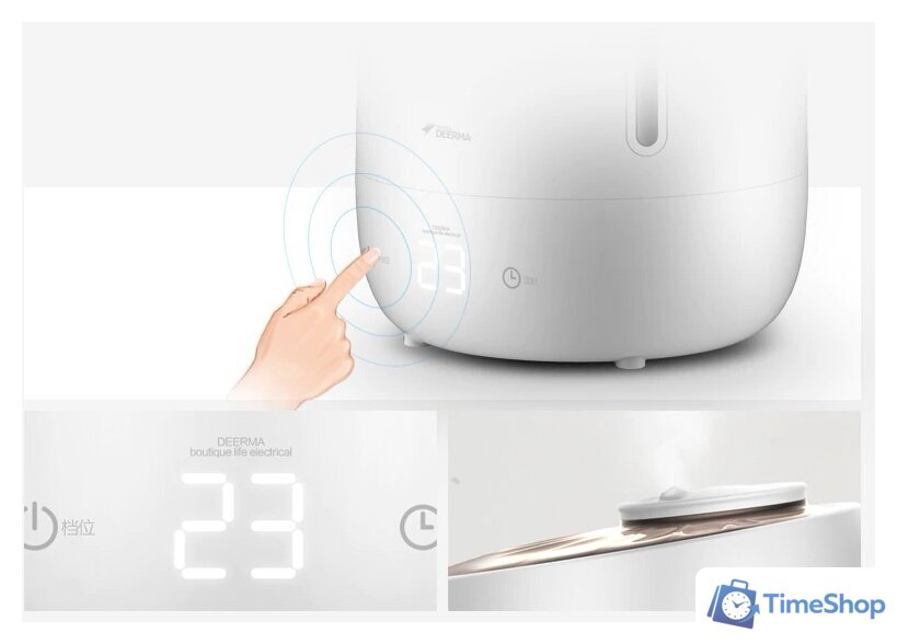 Увлажнитель воздуха Deerma DEM-F600 (международная версия, белый) - Изображение №10 — Интернет-магазин Time-Shop