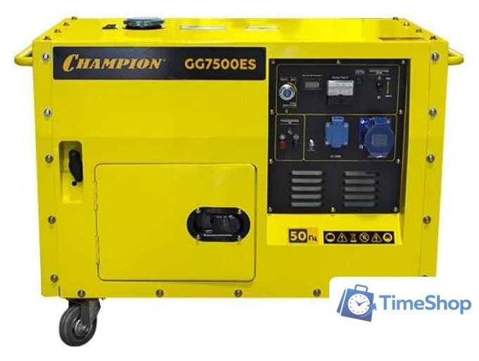 Бензиновый генератор Champion GG7500ES - Изображение №2 — Интернет-магазин Time-Shop