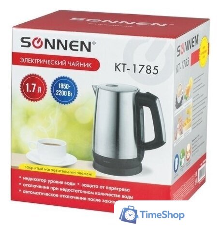 Электрический чайник Sonnen KT-1785 - Изображение №7 — Интернет-магазин Time-Shop