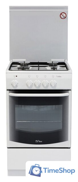 Кухонная плита De luxe 5040.21ГЭ (КР) Ч/Р - Изображение №1 — Интернет-магазин Time-Shop