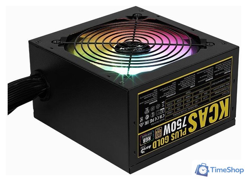 Блок питания AeroCool KCAS Plus Gold 750W - Изображение №13 — Интернет-магазин Time-Shop