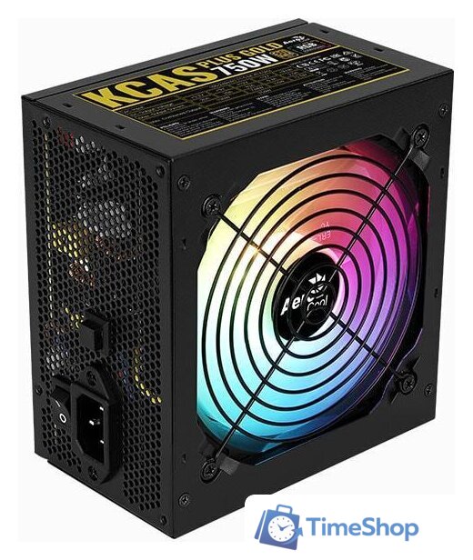 Блок питания AeroCool KCAS Plus Gold 750W - Изображение №1 — Интернет-магазин Time-Shop