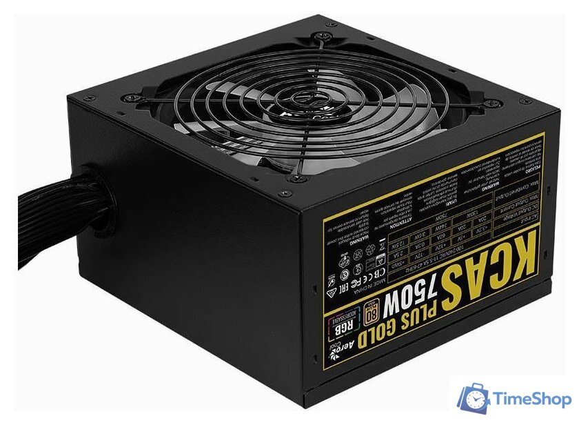 Блок питания AeroCool KCAS Plus Gold 750W - Изображение №12 — Интернет-магазин Time-Shop