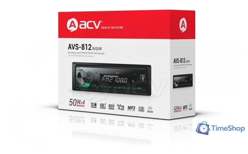 USB-магнитола ACV AVS-812W - Изображение №7 — Интернет-магазин Time-Shop