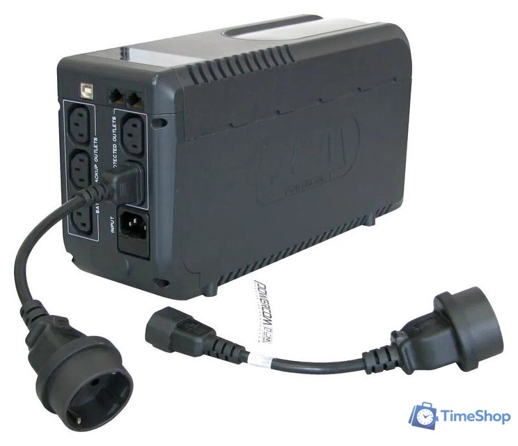 Адаптер Powercom SCUT IEC-320 C14 - Socket Type-F - Изображение №10 — Интернет-магазин Time-Shop