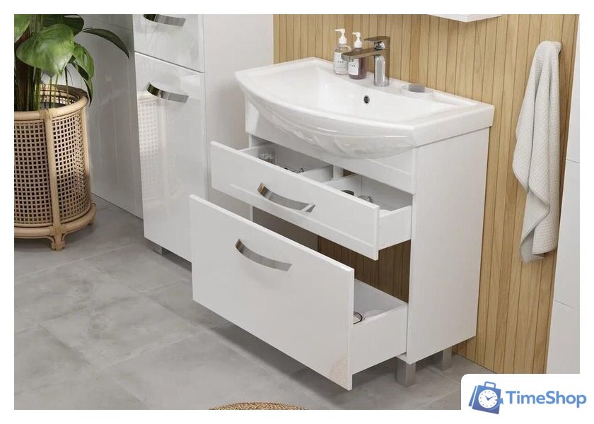  Volna Тумба Onda 60.2Y напольная с умывальником Балтика - Изображение №5 — Интернет-магазин Time-Shop