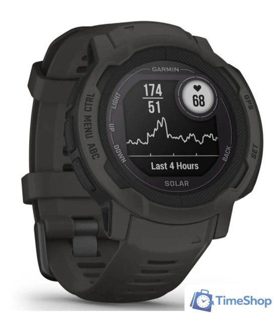 Умные часы Garmin Instinct 2 Solar (черный) - Изображение №3 — Интернет-магазин Time-Shop