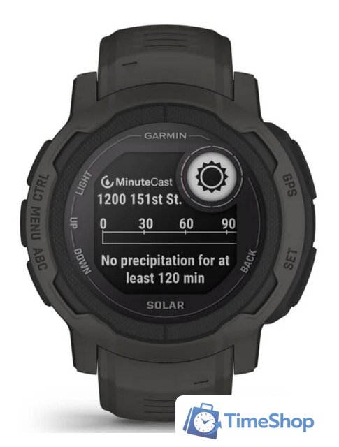 Умные часы Garmin Instinct 2 Solar (черный) - Изображение №7 — Интернет-магазин Time-Shop