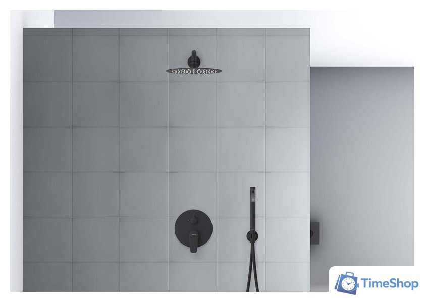 Душевая система  Aquatek Бетта AQ1172MB (черный матовый) - Изображение №6 — Интернет-магазин Time-Shop