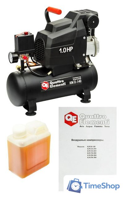 Компрессор Quattro Elementi KM 8-140 - Изображение №4 — Интернет-магазин Time-Shop