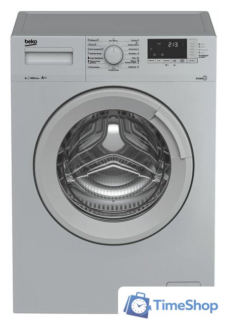 Стиральная машина BEKO WSRE6512ZSS - Изображение №1 — Интернет-магазин Time-Shop