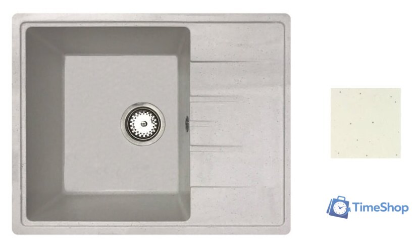 Кухонная мойка БелЭворс Mila (белый) - Изображение №1 — Интернет-магазин Time-Shop