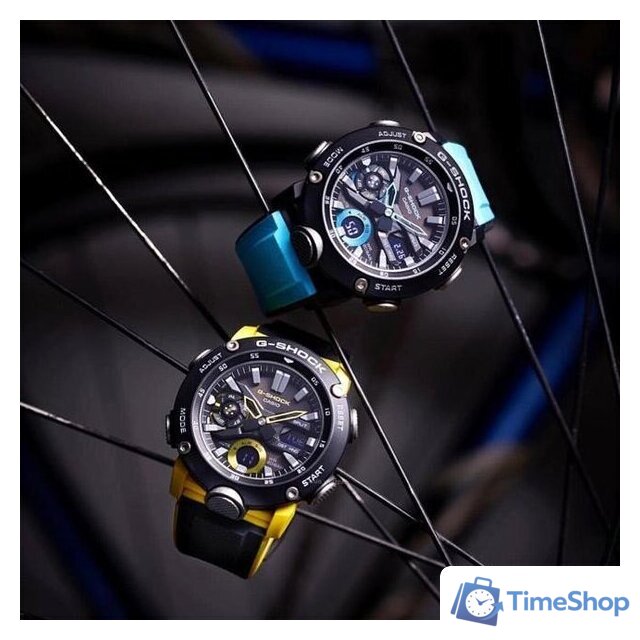 Наручные часы Casio G-Shock GA-2000-1A2 - Изображение №5 — Интернет-магазин Time-Shop