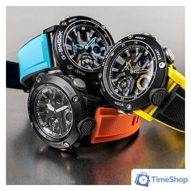 Наручные часы Casio G-Shock GA-2000-1A2 - Изображение №7 — Интернет-магазин Time-Shop