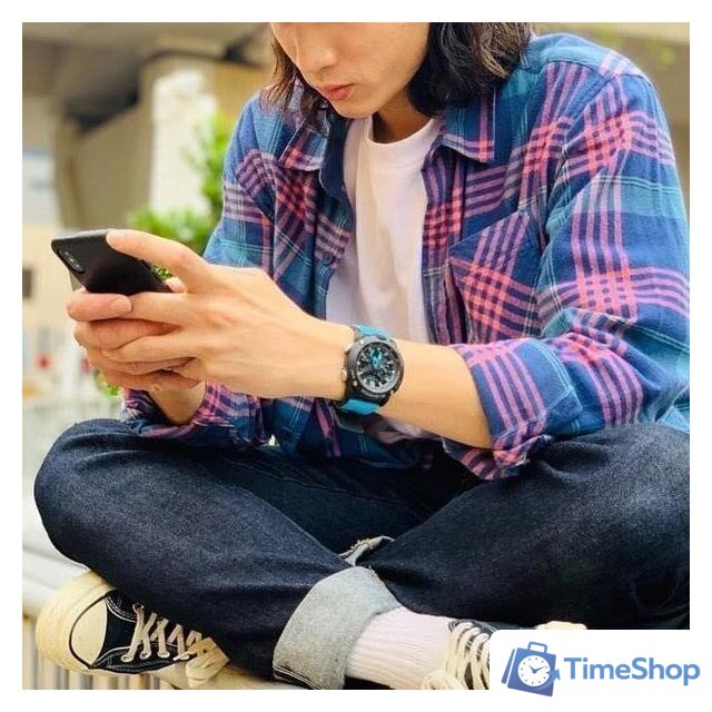 Наручные часы Casio G-Shock GA-2000-1A2 - Изображение №3 — Интернет-магазин Time-Shop