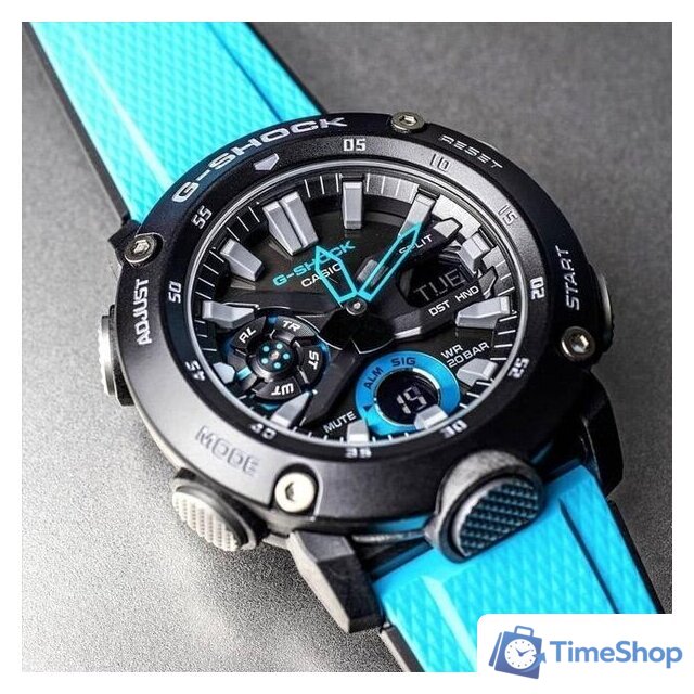 Наручные часы Casio G-Shock GA-2000-1A2 - Изображение №11 — Интернет-магазин Time-Shop