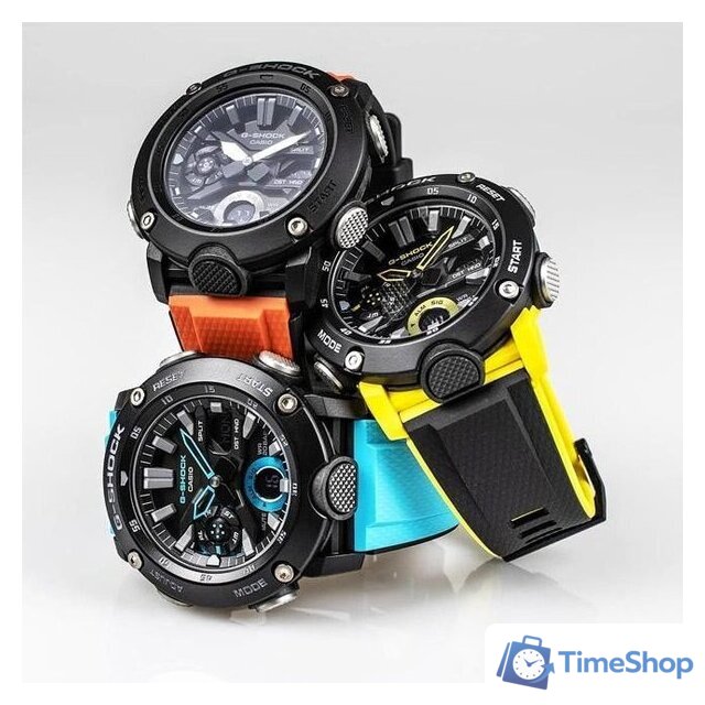 Наручные часы Casio G-Shock GA-2000-1A2 - Изображение №4 — Интернет-магазин Time-Shop
