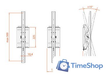 Кронштейн для телевизора Electric Light КБ-01-49 - Изображение №1 — Интернет-магазин Time-Shop