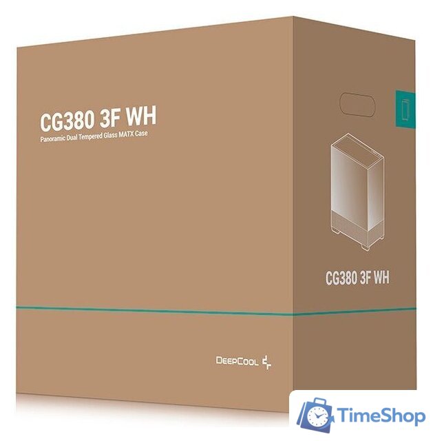 Корпус DeepCool CG380 3F WH R-CG380-WHAGM3-G - Изображение №11 — Интернет-магазин Time-Shop