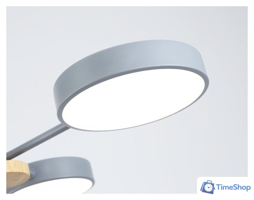 Припотолочная люстра Ambrella light FL4859/4 GR/WD (серый/дерево) - Изображение №6 — Интернет-магазин Time-Shop
