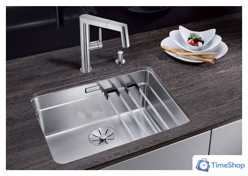 Кухонная мойка Blanco Etagon 500-U [521841] - Изображение №6 — Интернет-магазин Time-Shop