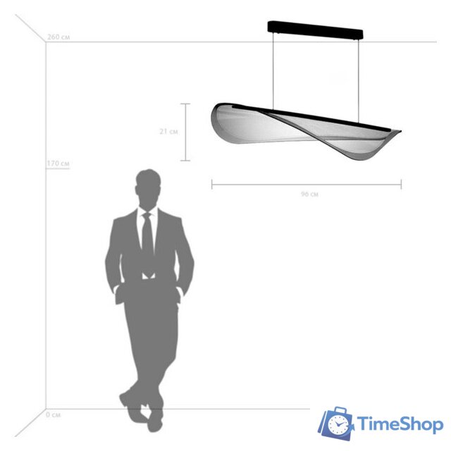 Припотолочная люстра Lightstar Varese 731403 - Изображение №5 — Интернет-магазин Time-Shop