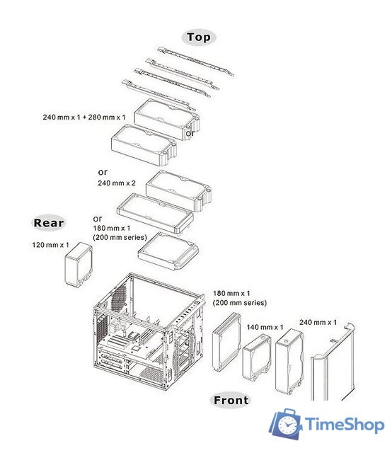 Корпус Thermaltake Level 20 VT - Изображение №26 — Интернет-магазин Time-Shop