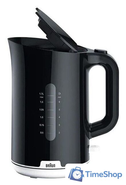 Электрический чайник Braun WK 1100 BK - Изображение №2 — Интернет-магазин Time-Shop