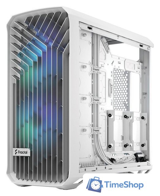 Корпус Fractal Design Torrent RGB White TG Clear Tint FD-C-TOR1A-07 - Изображение №4 — Интернет-магазин Time-Shop