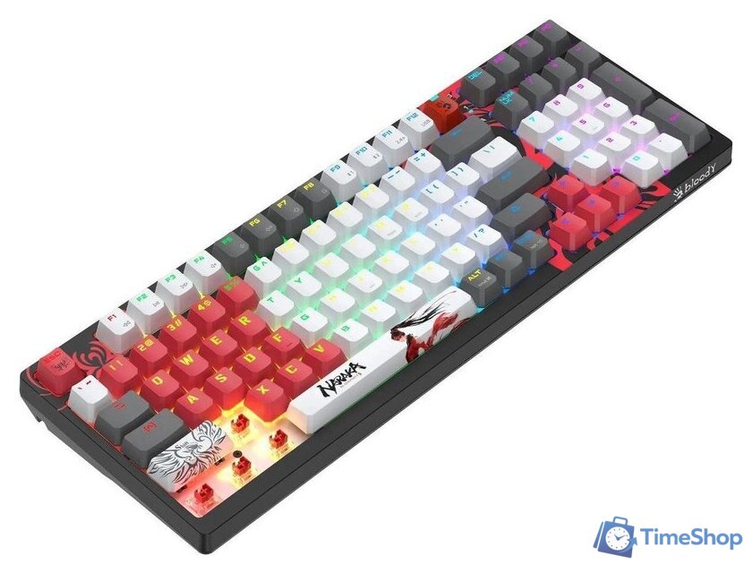 Клавиатура A4Tech Bloody WS98 Naraka (Bloody BLMS Red Plus) - Изображение №4 — Интернет-магазин Time-Shop
