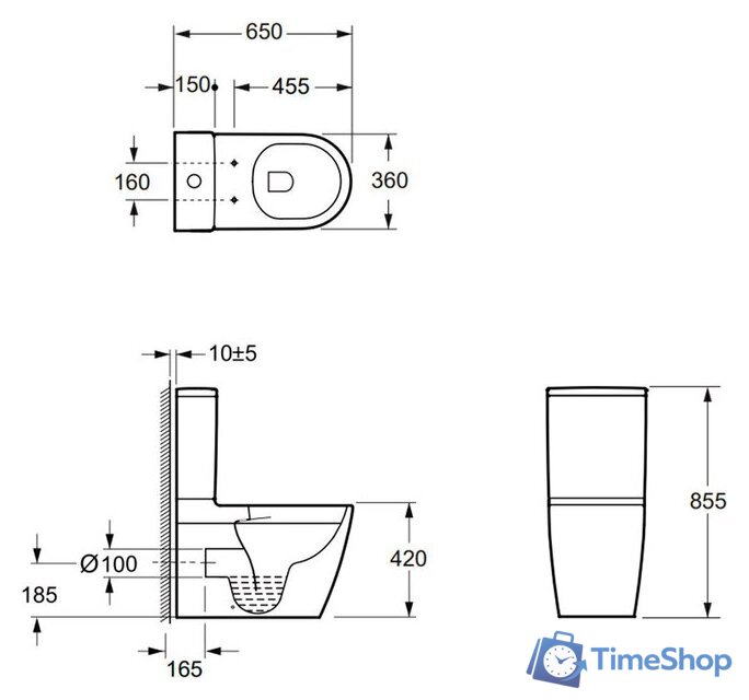 Унитаз напольный Lauter Vortex 2110022VF - Изображение №26 — Интернет-магазин Time-Shop