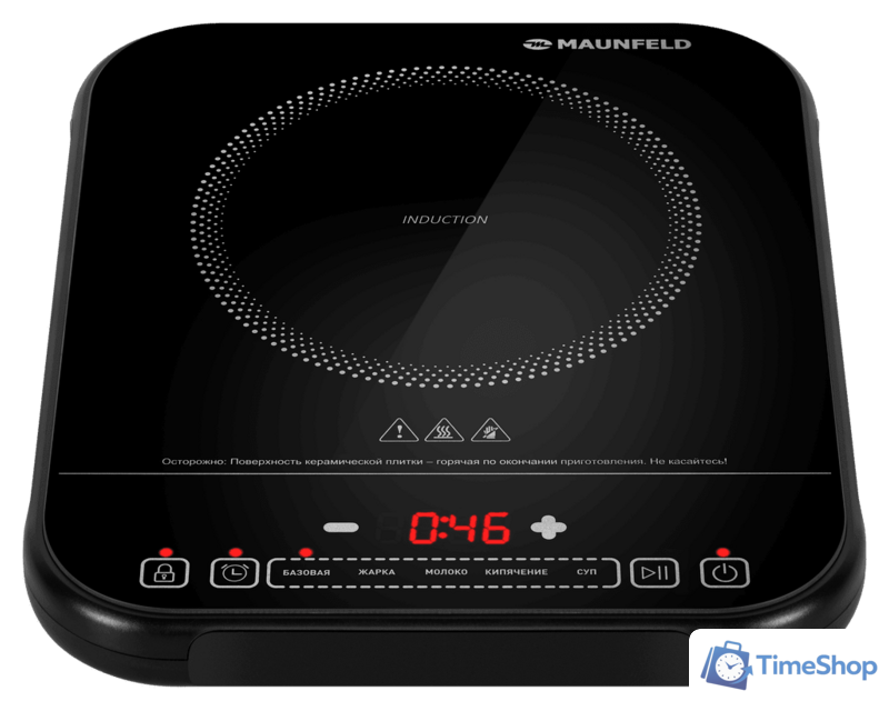 Настольная плита MAUNFELD EFI301TBK - Изображение №2 — Интернет-магазин Time-Shop